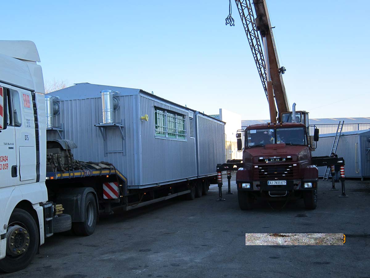 Відвантаження аварійних БМК виробництва Укрінтерм