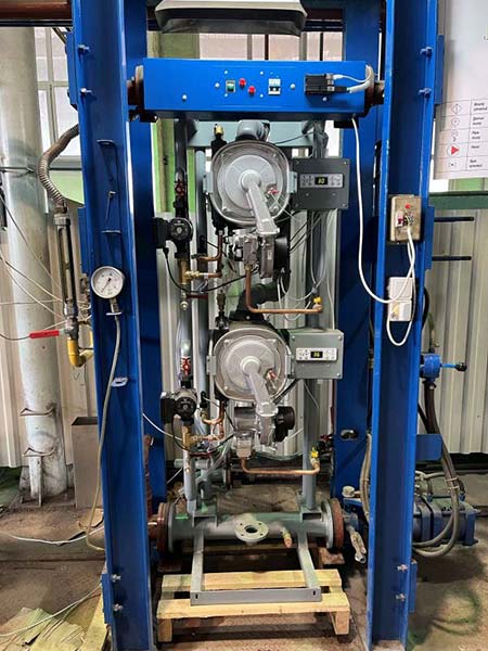 Зразок модуля конденсаційного газового виробництва Укрінтерм