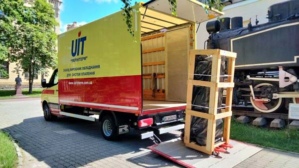 Готовий конденсаційний модуль доставлено в лабораторію