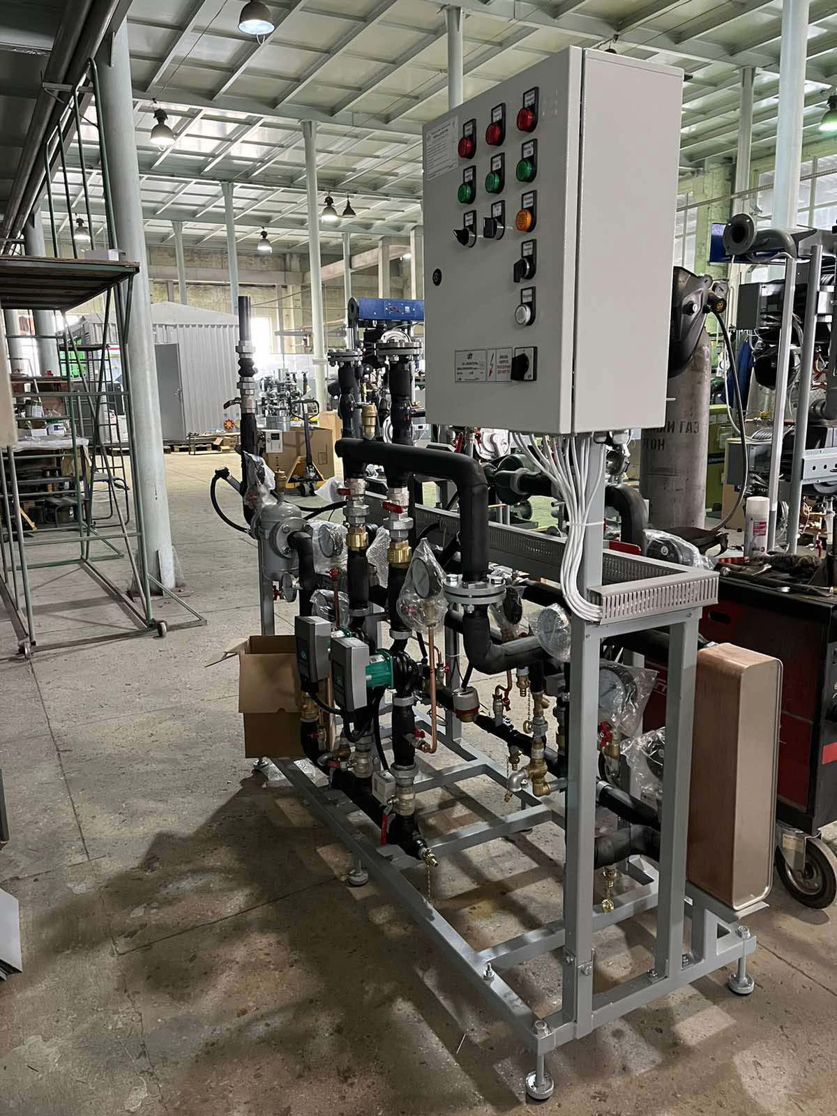 Модульний тепловий пункт МТП-2-32/32-77/О